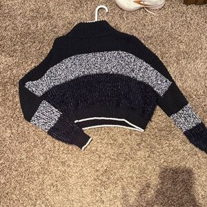 Free people reversible mockneck sweater